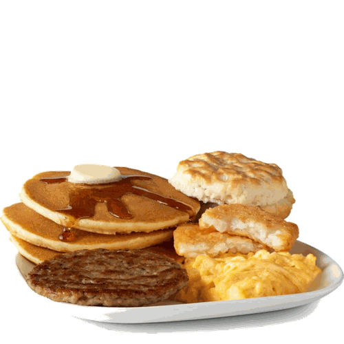 Big Breakfast with Hotcakes Price USA 2 McDonald's Big Breakfast with Hotcakes menu item on the USA menu