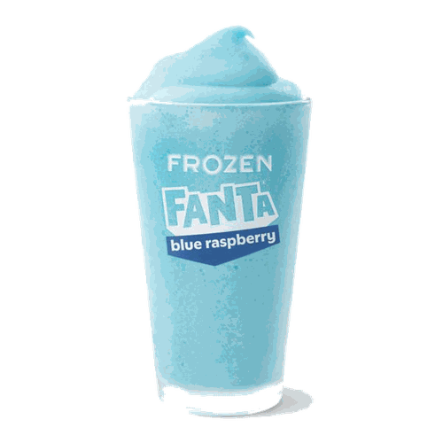 Frozen Fanta Blue Raspberry Large Price USA 2 McDonald's Frozen Fanta Blue Raspberry Large menu item on the USA menu