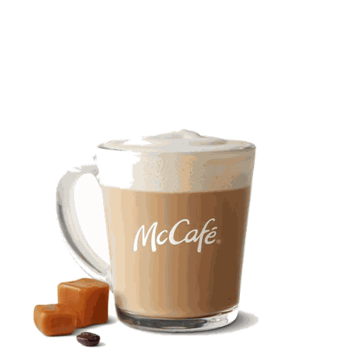 McDonald's McCafe Caramel Cappuccino Medium price USA 2026