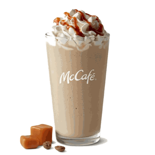 McCafe Caramel Frappe Small Price USA 2 McDonald's McCafe Caramel Frappe Small menu item on the USA menu