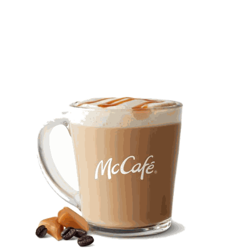 McDonald's McCafe Caramel Macchiato Medium price USA 2026