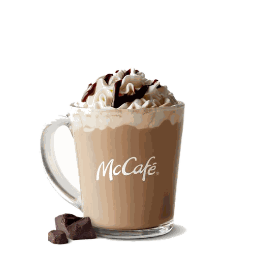 McDonald's McCafe Hot Chocolate Medium price USA 2026