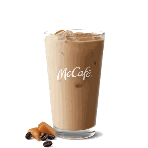 McDonald's McCafe Iced Caramel Latte Small price USA 2026