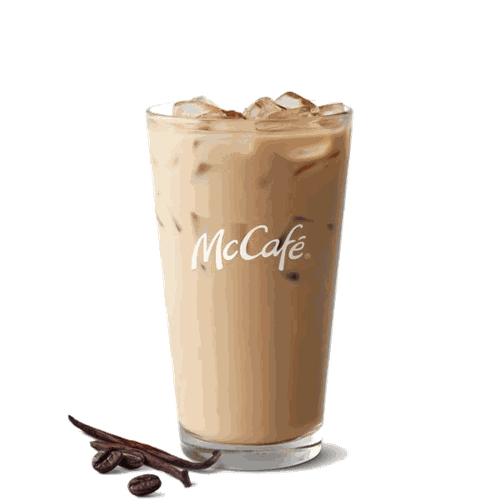 McDonald's McCafe Iced French Vanilla Latte Small price USA 2026
