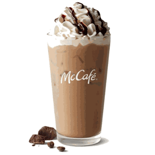 McDonald's McCafe Iced Mocha Latte Small price USA 2026