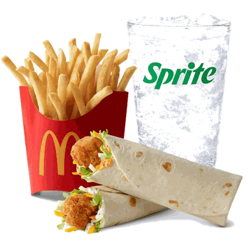 McDonald's Ranch & Spicy Snack Wrap Meal price USA 2026