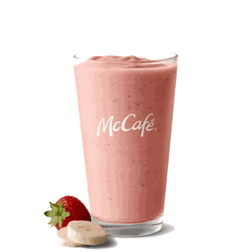 McDonald's Strawberry Banana Smoothie Small price USA 2026