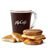 McDonald's Bacon, Egg & Cheese McGriddles Meal menu item