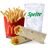 McDonald's Spicy Snack Wrap Meal menu item