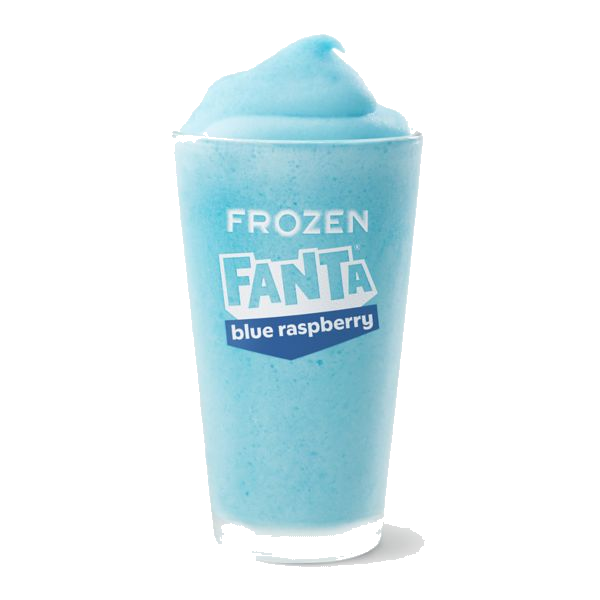 McDonald's Frozen Fanta Blue Raspberry Small price USA 2026