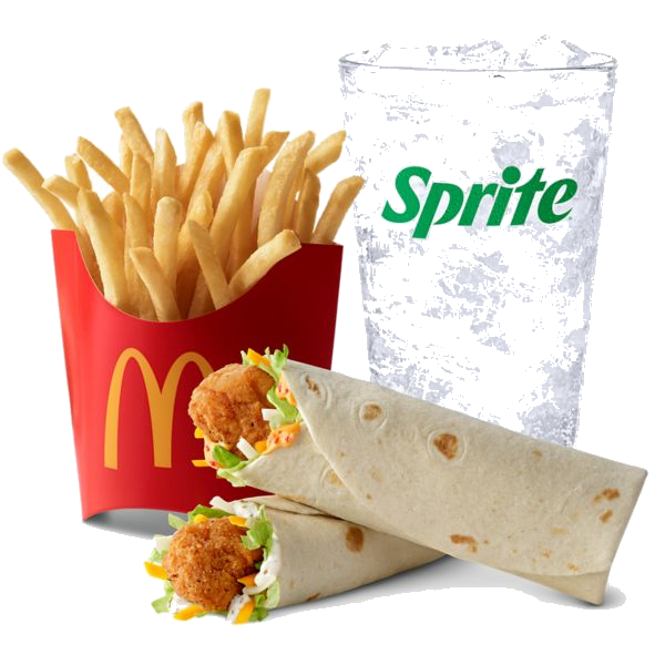 McDonald's Ranch & Spicy Snack Wrap Meal price USA 2026