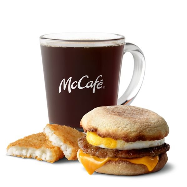 McDonald's FIFA World Cup Meal - Sausage McMuffin with Egg menu item