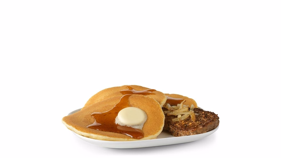 McDonald's Hotcakes and Steak