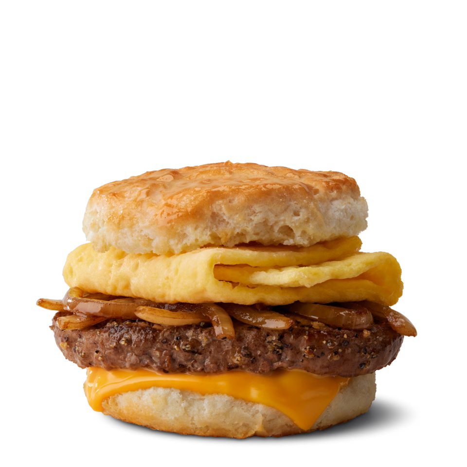 McDonald's Steak Egg Cheese Biscuit