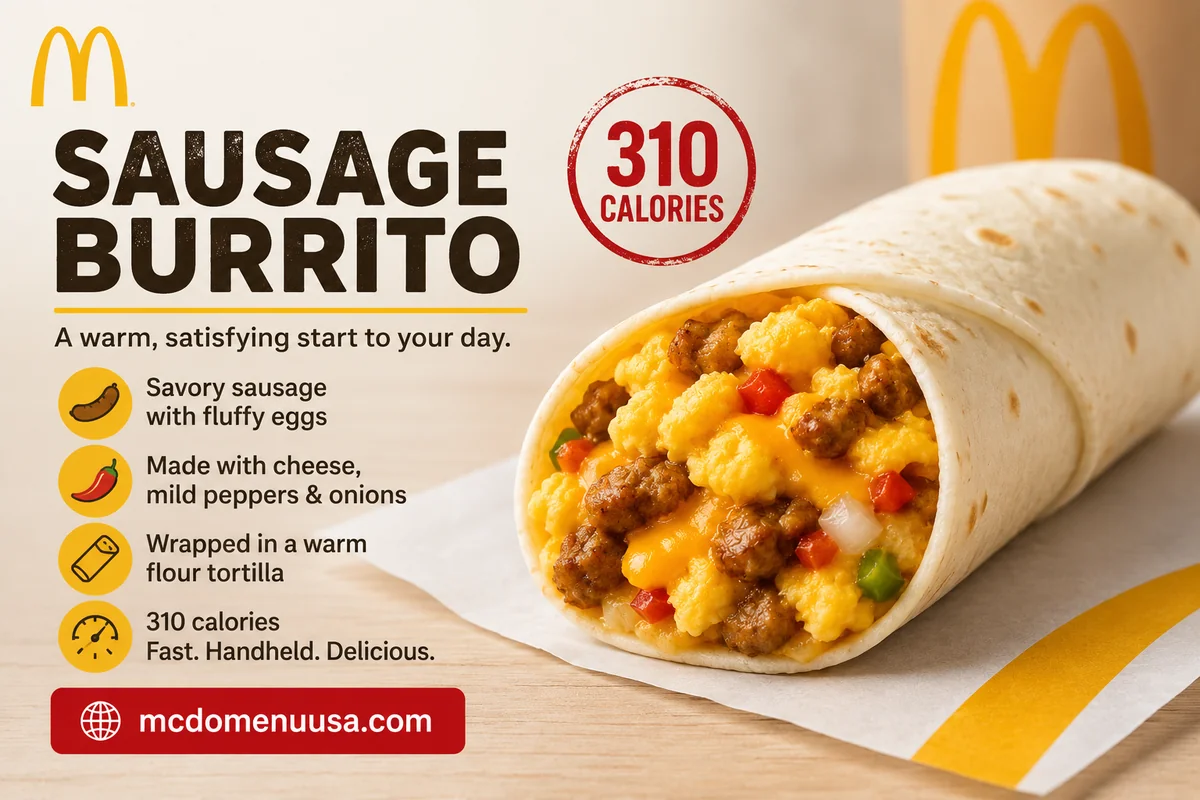 Sausage Burrito Mcdonald's