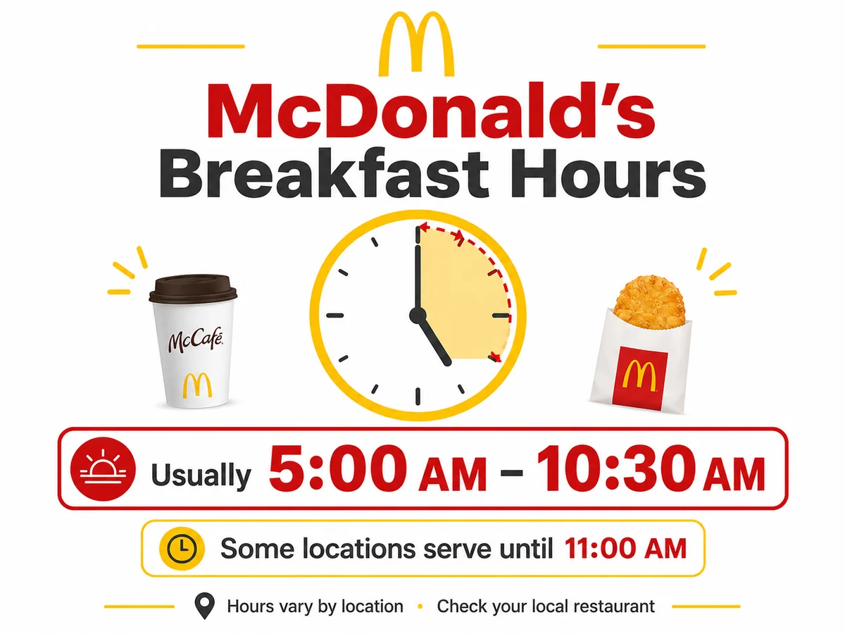 Mcdonald's Breakfast Hours