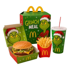 McDonald's Grinch Meal