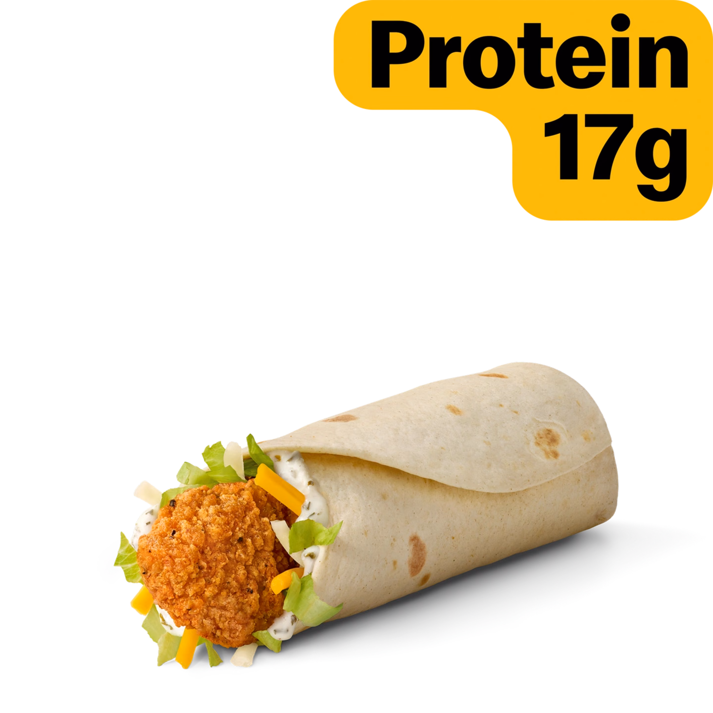 Now Crispier McCrispy® Strip Ranch Snack Wrap®