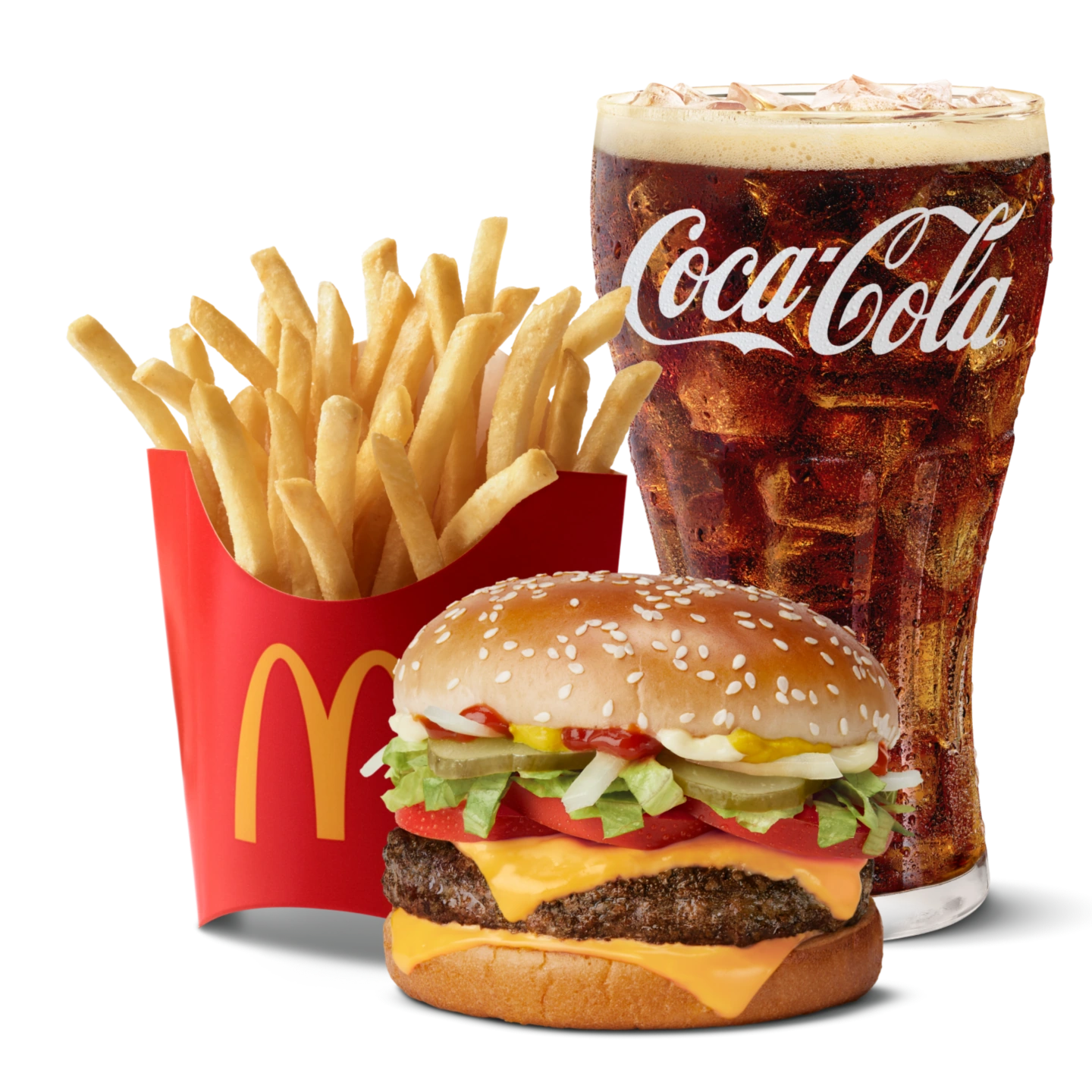McDonald's Menu With Prices and Calories: Are You Overpaying? 22 Quarter Pounder®* with Cheese Deluxe Meal