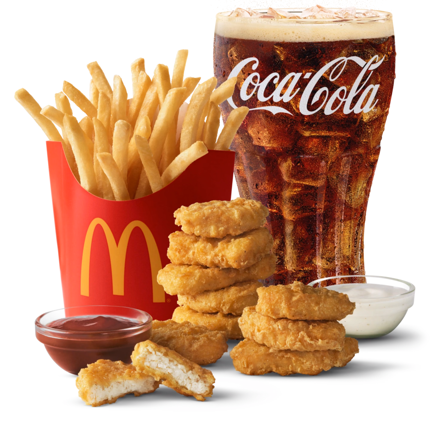 McDonald's 10 piece Chicken McNuggets Meal