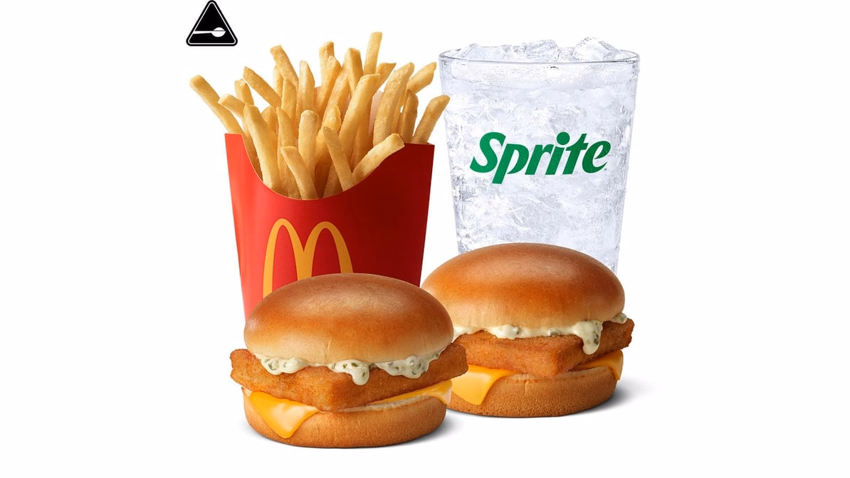 McDonald's 2 Filet-O-Fish Meal