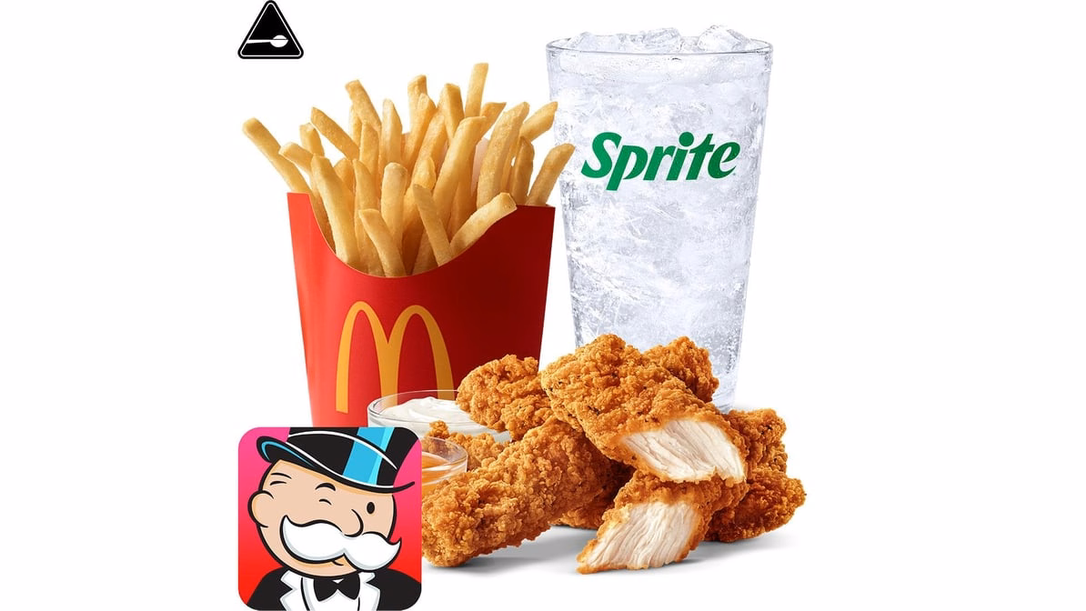 McDonald's 4 Piece McCrispy Strips Meal