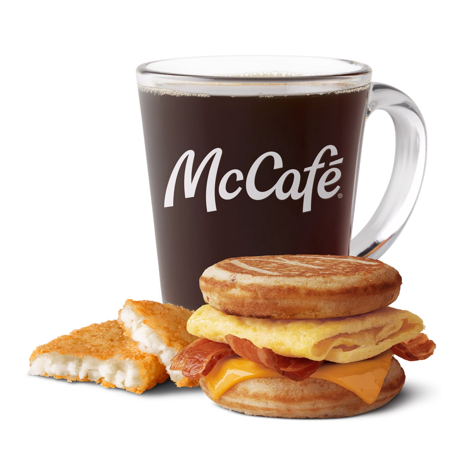 McDonald's Bacon, Egg & Cheese McGriddles Meal