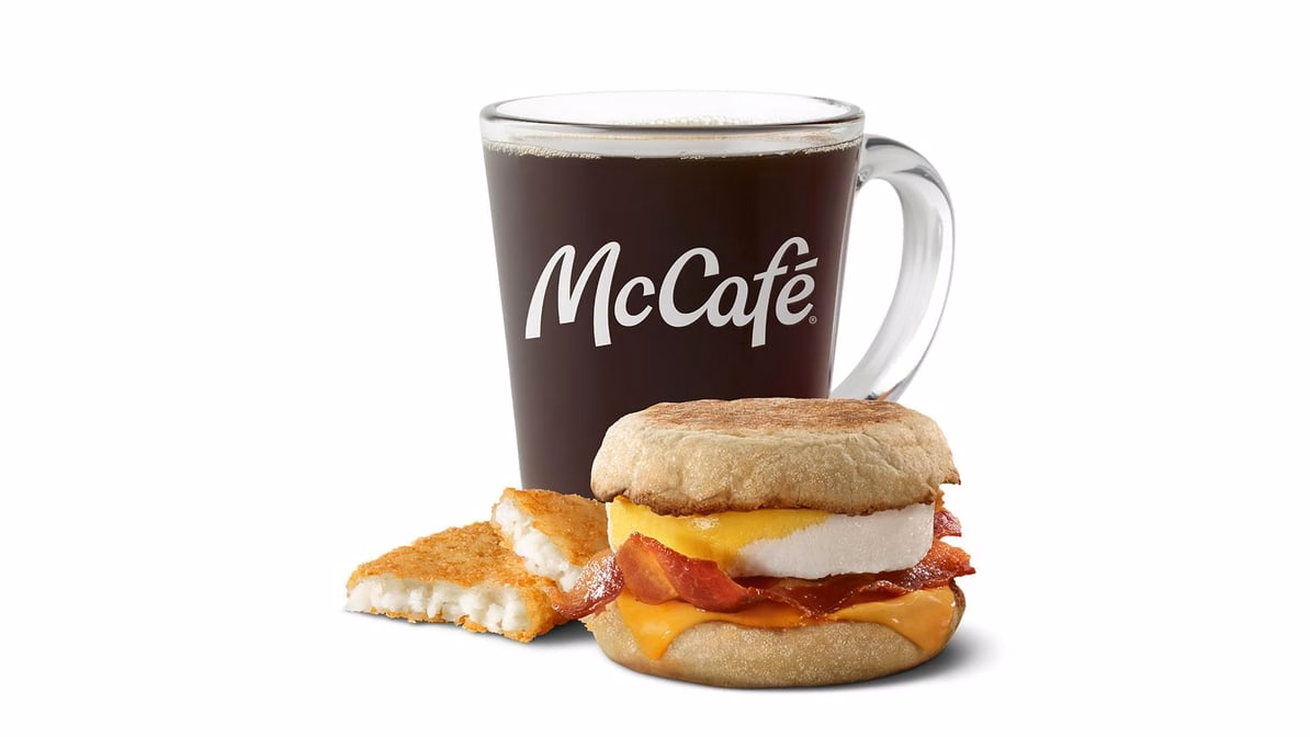 McDonald's Bacon, Egg & Cheese McMuffin Meal