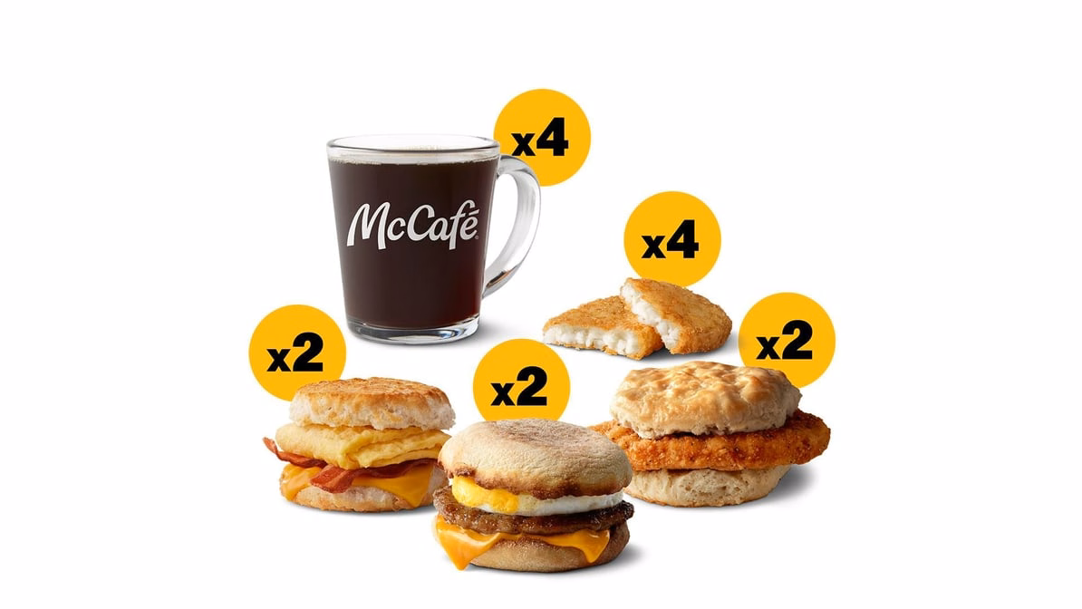 McDonald's Breakfast Sandwich Bundle
