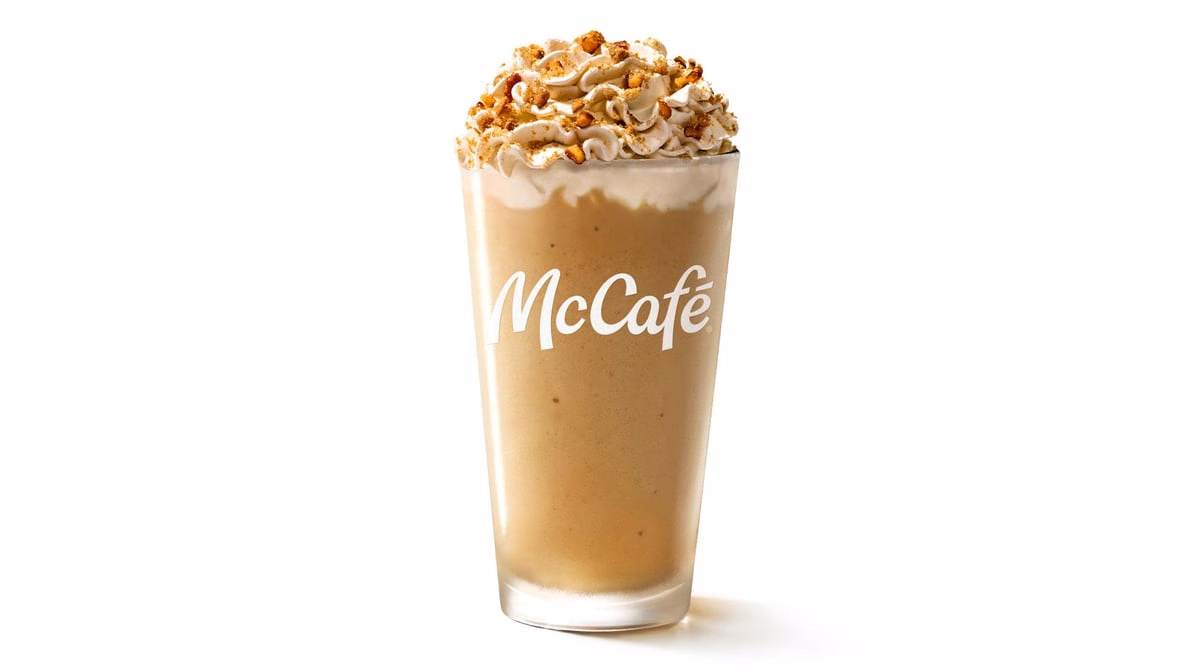 McDonald's Caramel Apple Pie Frappé Medium price USA 2026