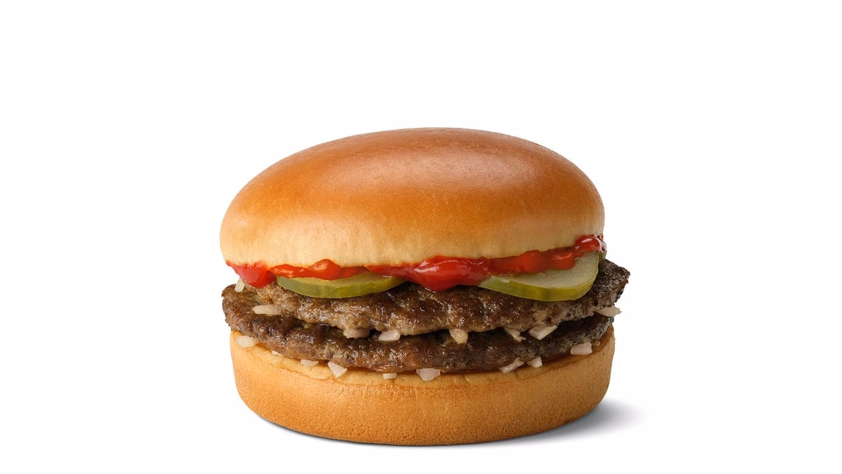 McDonald's Double Hamburger