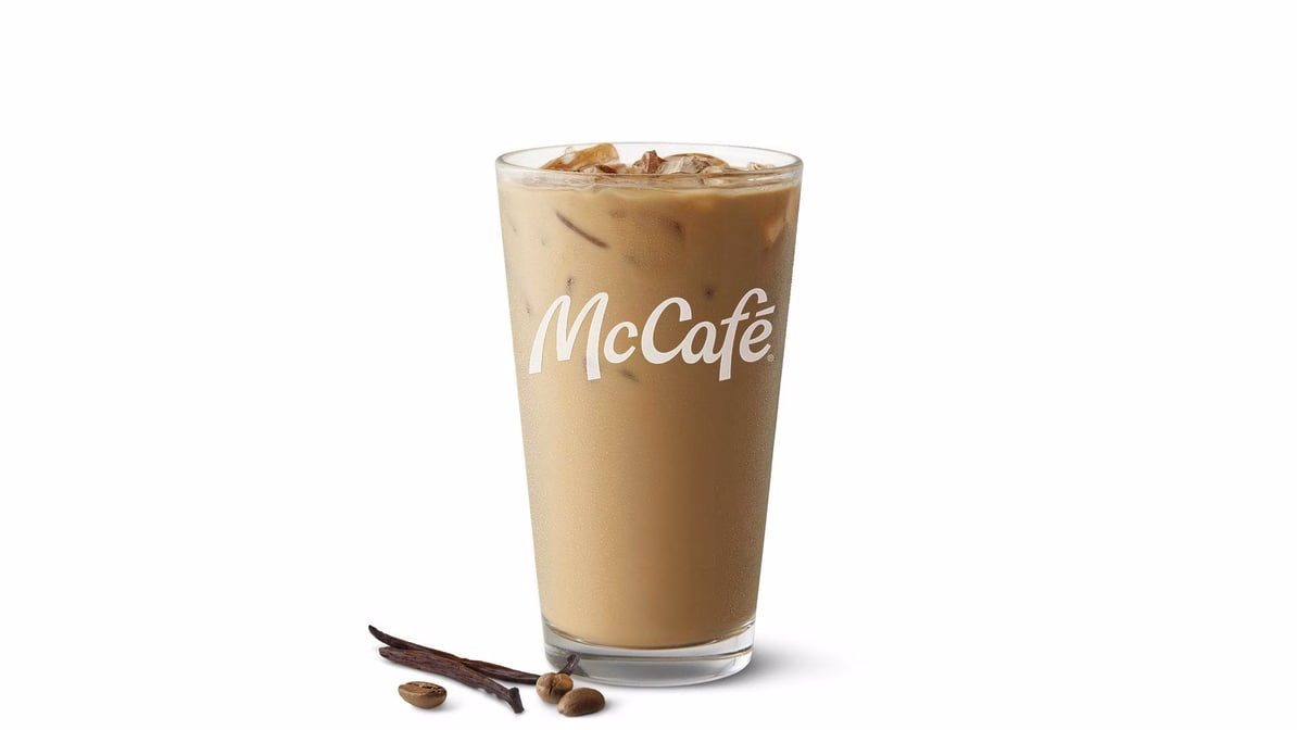 McDonald's Iced Sugar Free Vanilla Coffee price USA 2026