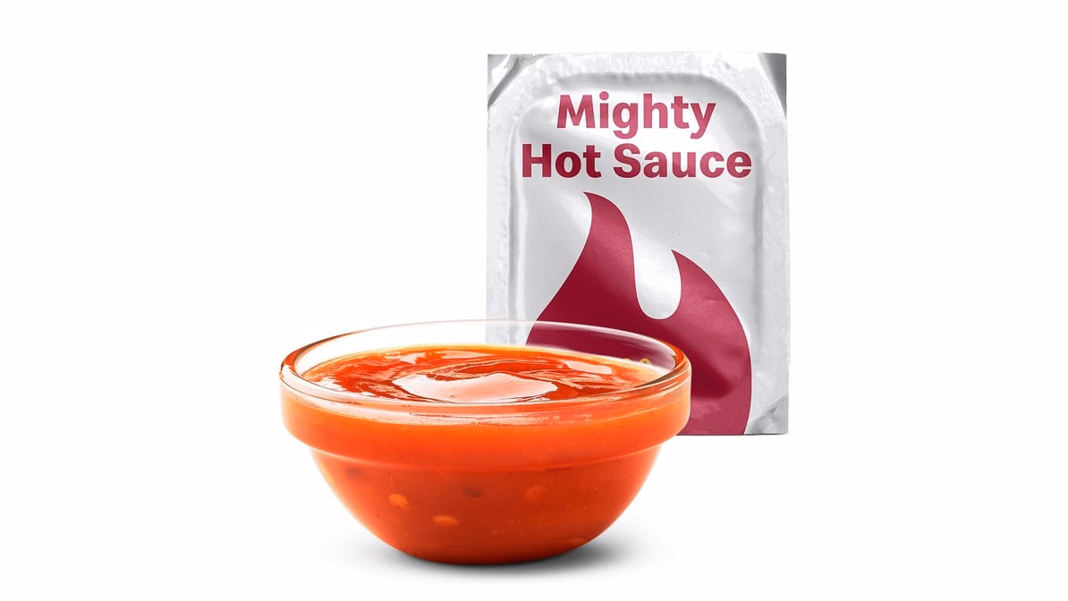 McDonald's Sauces & Condiments Prices USA 16 McDonald's Mighty Hot Sauce