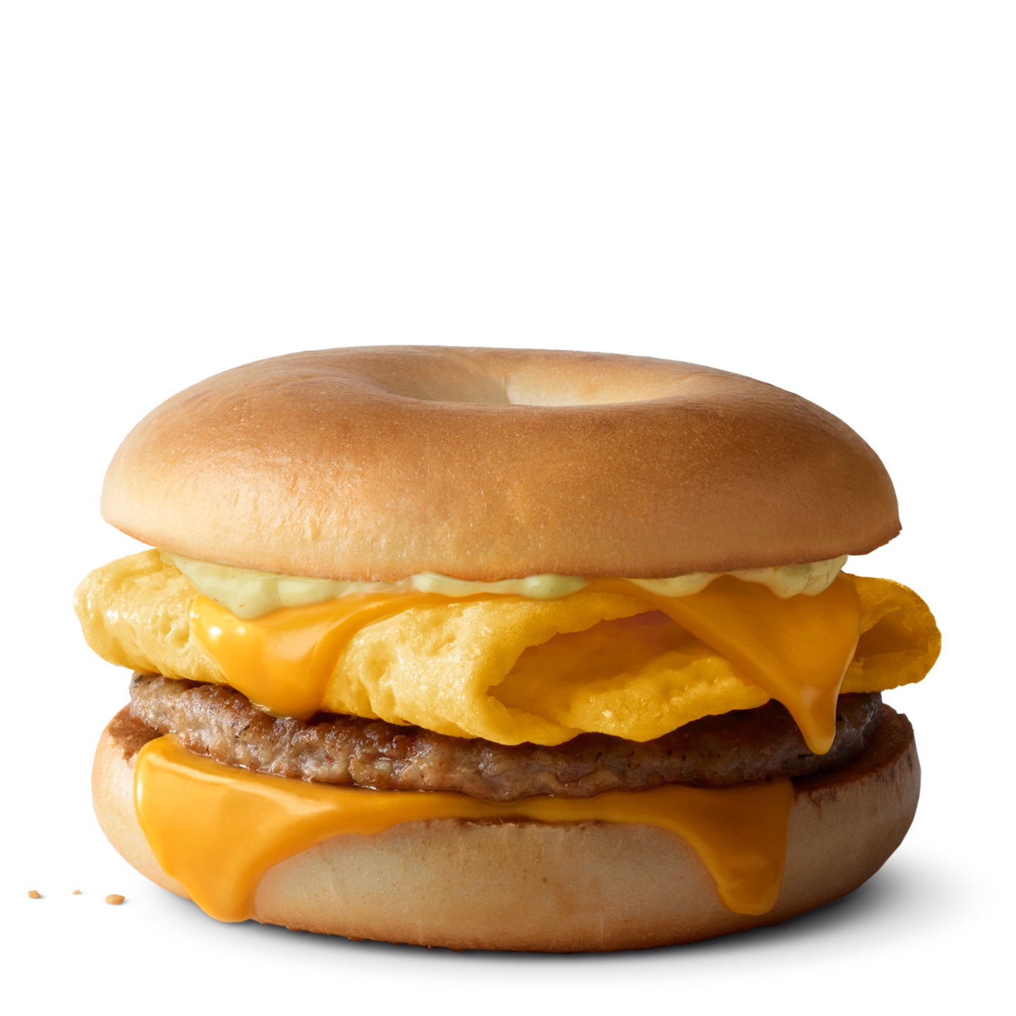 McDonald's Sausage, Egg & Cheese Bagel