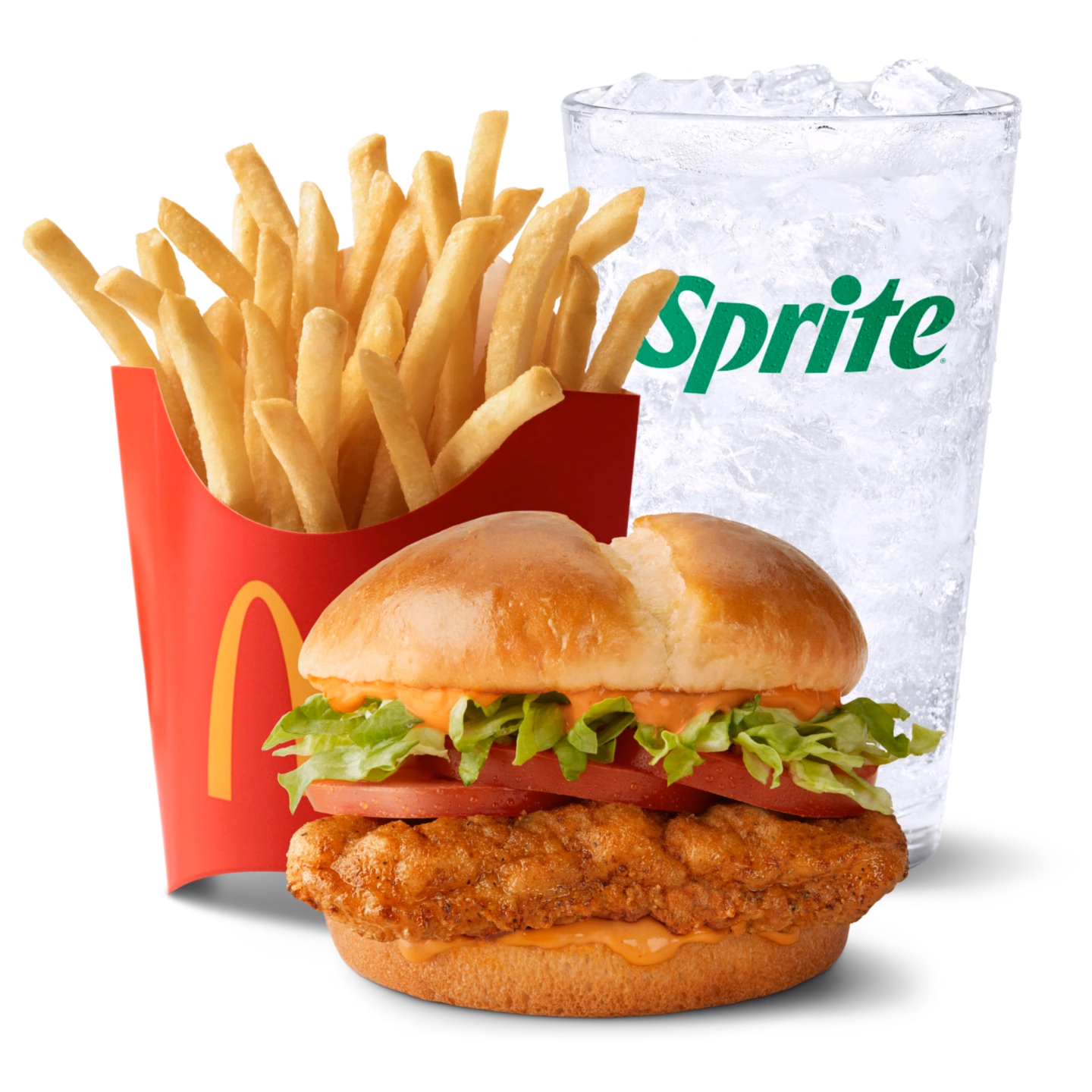 McDonald's Spicy Deluxe McCrispy Meal