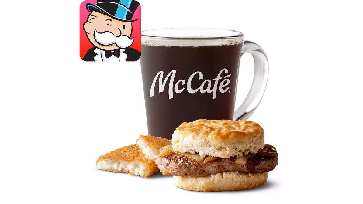 McDonald's Steak Biscuit Meal