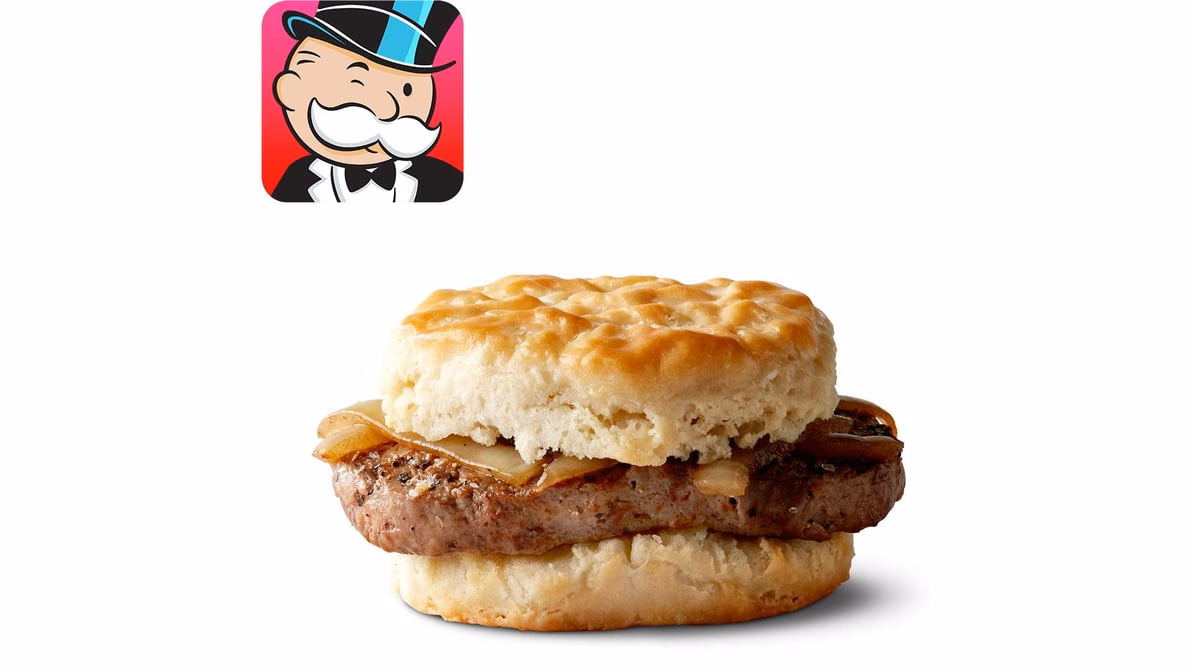 McDonald's Steak Biscuit