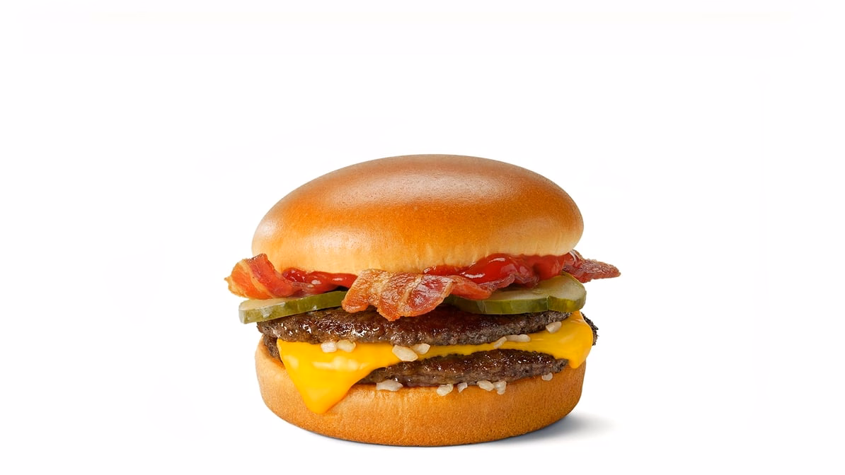 Bacon McDouble — McDonald’s product photo from the linked DoorDash menu