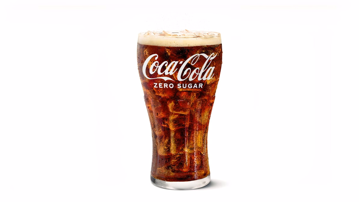 Coca-Cola Zero Sugar — McDonald’s product photo from the linked DoorDash menu