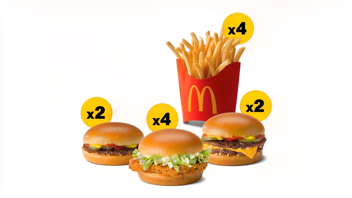 Combo Pack — McDonald’s product photo from the linked DoorDash menu