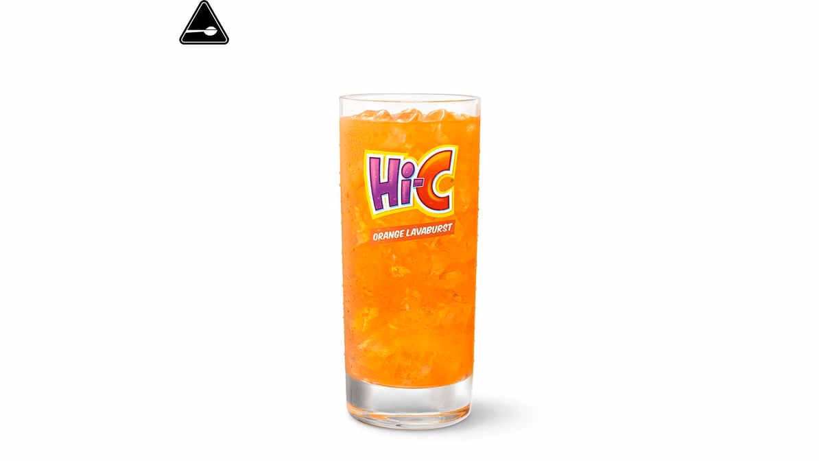 Hi-C Orange — McDonald’s product photo from the linked DoorDash menu